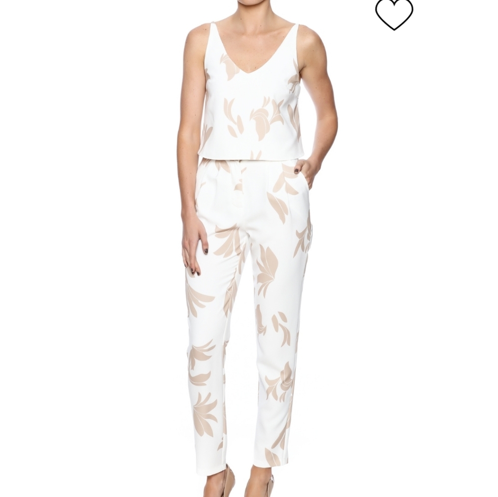 2 Piece Print Pant Set